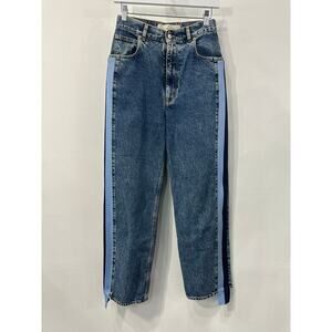 Golden Goose Deluxe Brand Blue Cotton Venezia Straight Denim Jeans Size 26